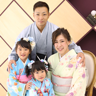 特典5撮影時パパママ着物レンタル＋着付平日でも土日でも無料！